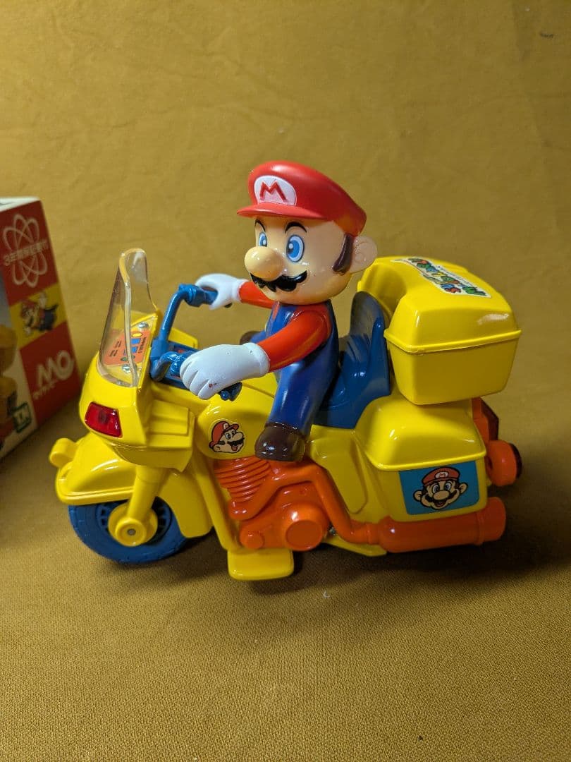 j*m様 マリオの冒険ドライブ　マイティモー　オートバイ　野村トーイ　　Nint