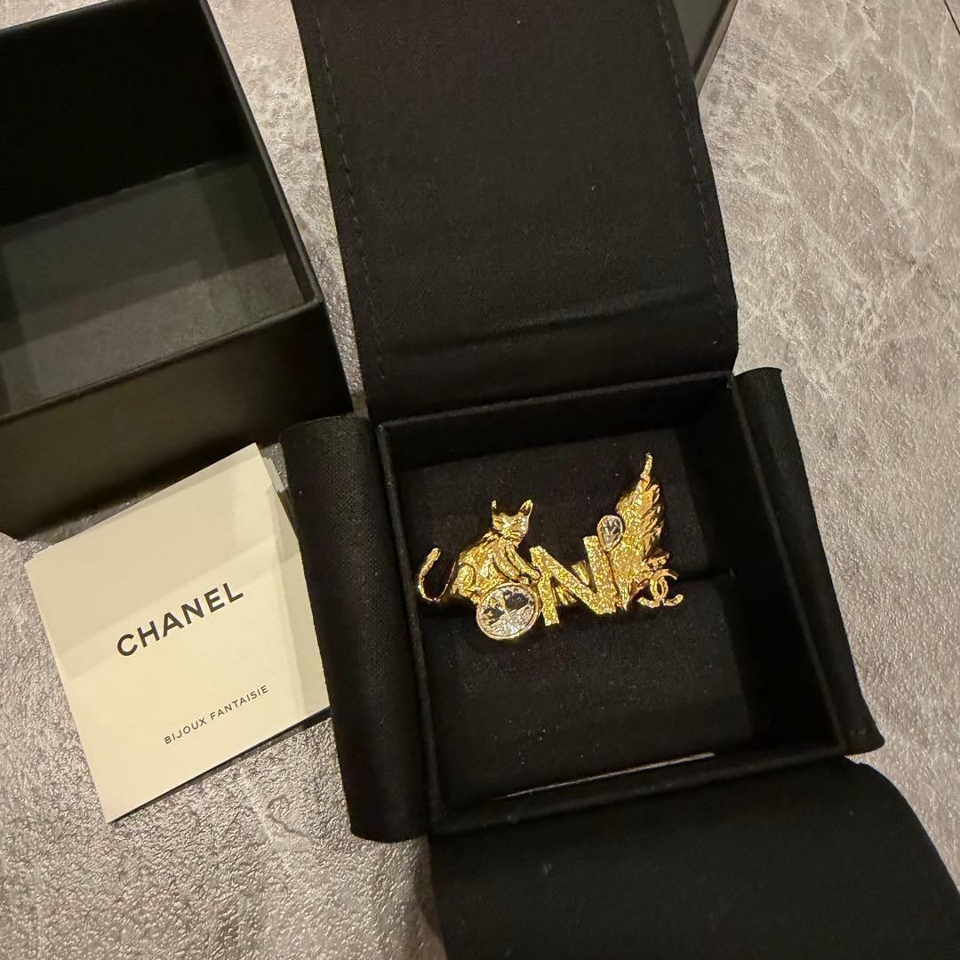 日本未発売　CHANEL 猫リング　限定 2025
