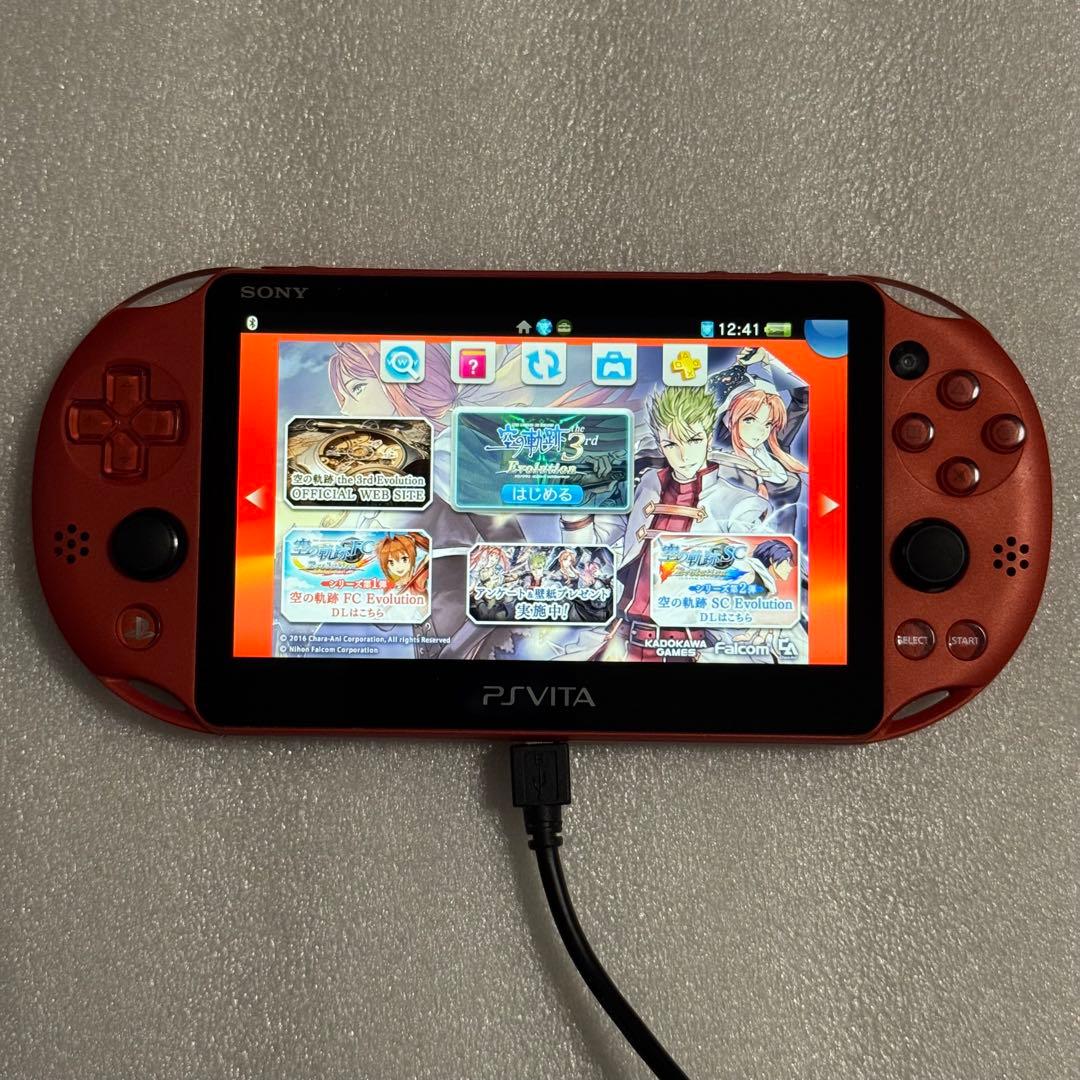 SONY PSVita PCH-2000 メタリック・レッド ZA26