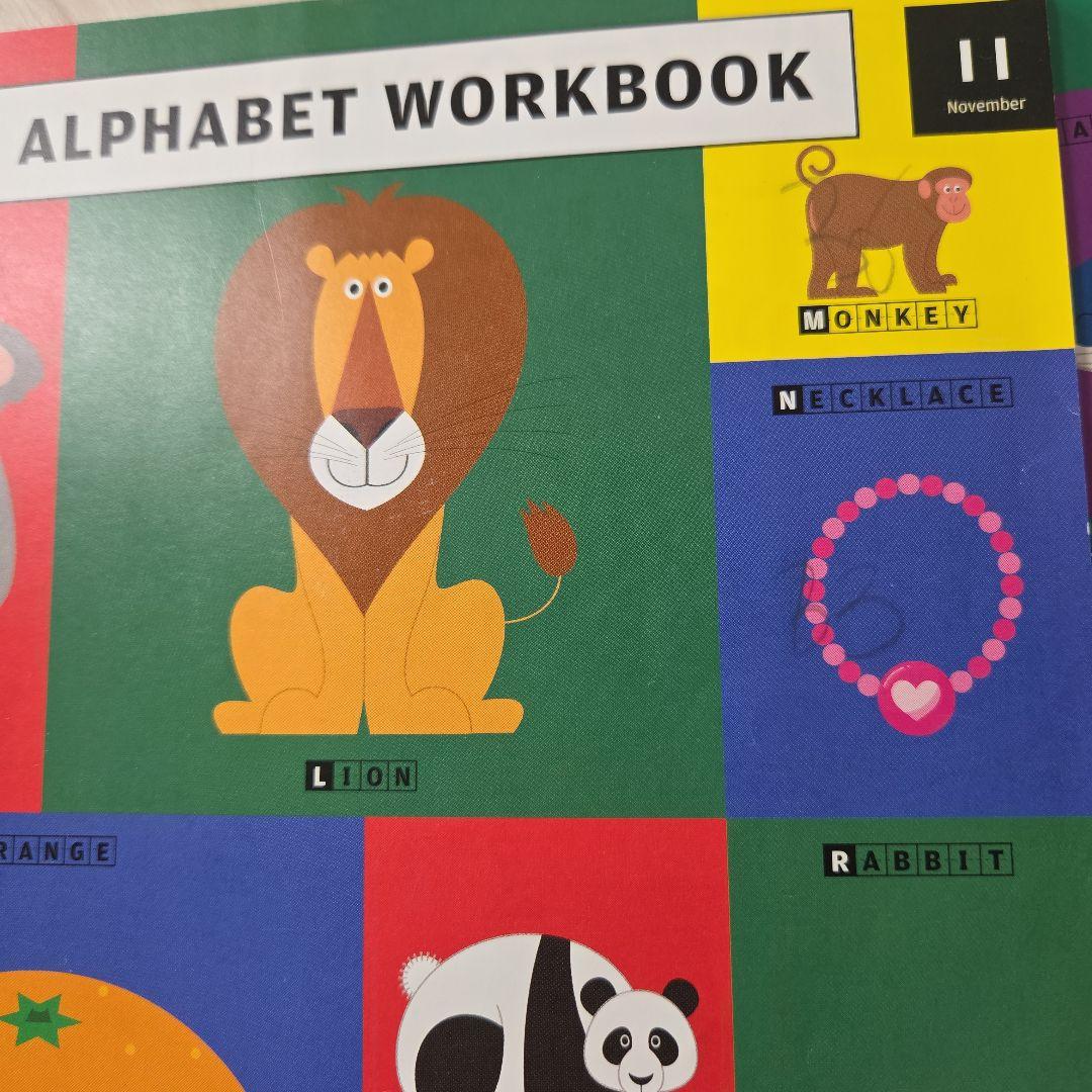 こどもちゃれんじ　じゃんぷ　English　アルファベット　ワークブック　英語