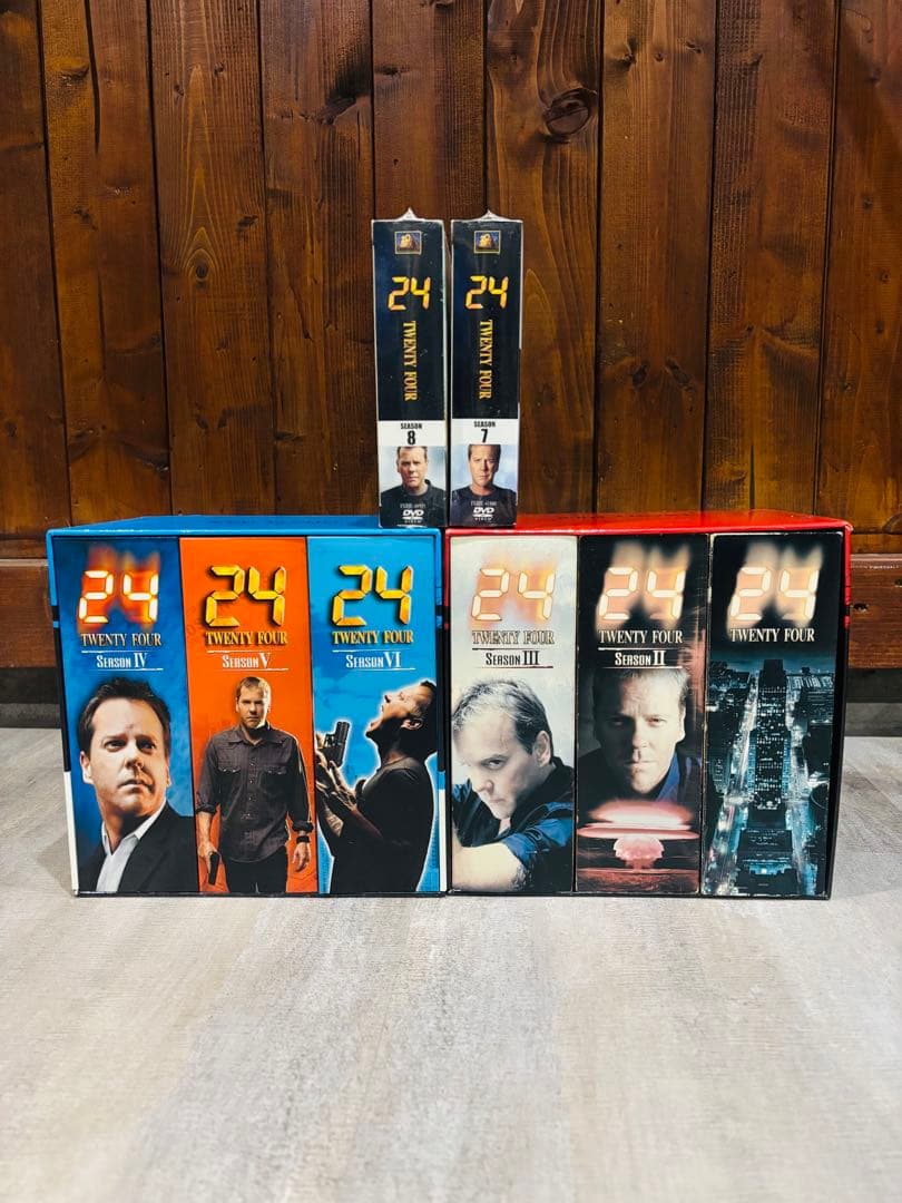 24 DVD ボックスセット シーズン1-8