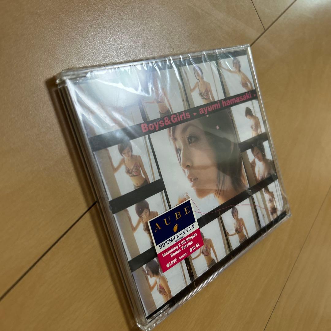 【即購入ok!!】浜崎あゆみ マキシシングル『Boys&Girls』新品未開封