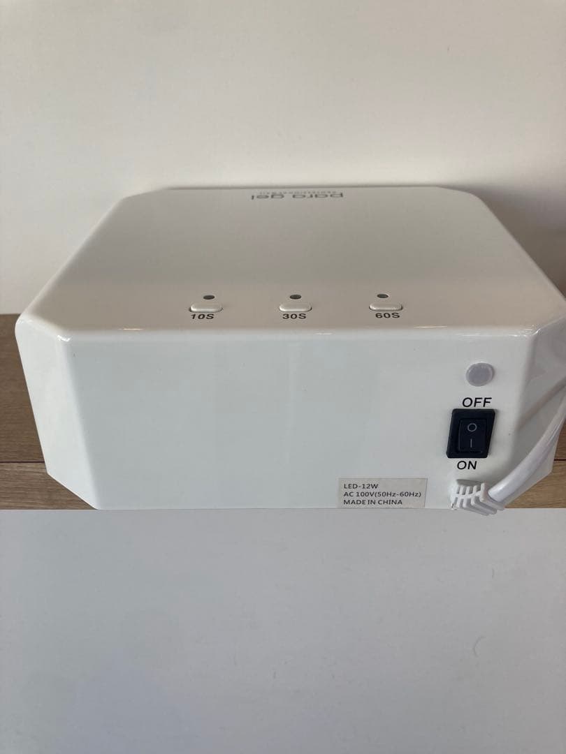 para gel LEDネイルライト 12W