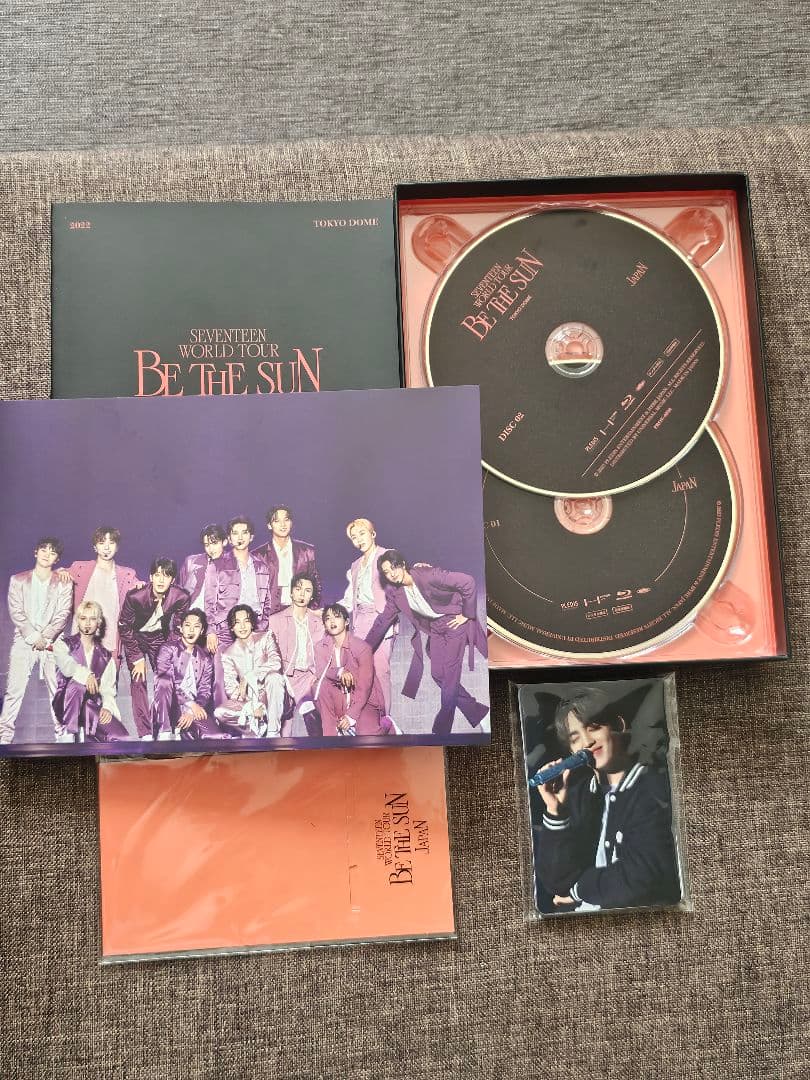 SEVENTEEN BE THE SUN TO JAPAN ブルーレイ トレカ付