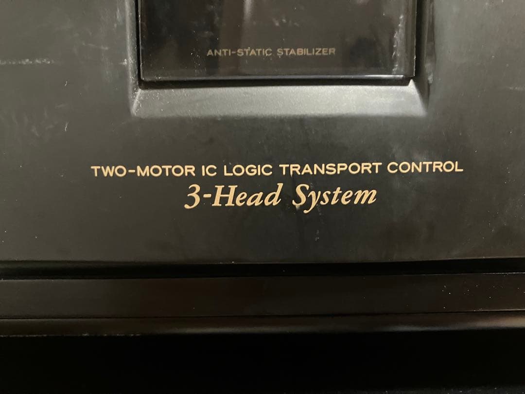 【動作品】TEAC・V-3000／ステレオカセットデッキ