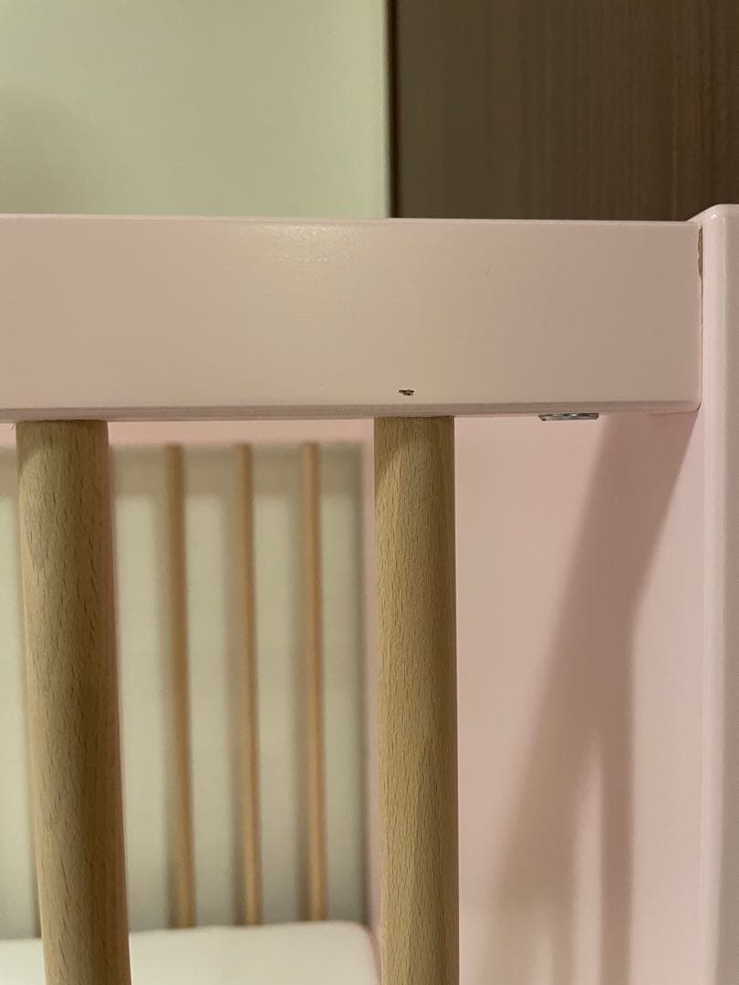 IKEA MYLLRA(ミルラ) ベビーベッド（マットレス付き）001