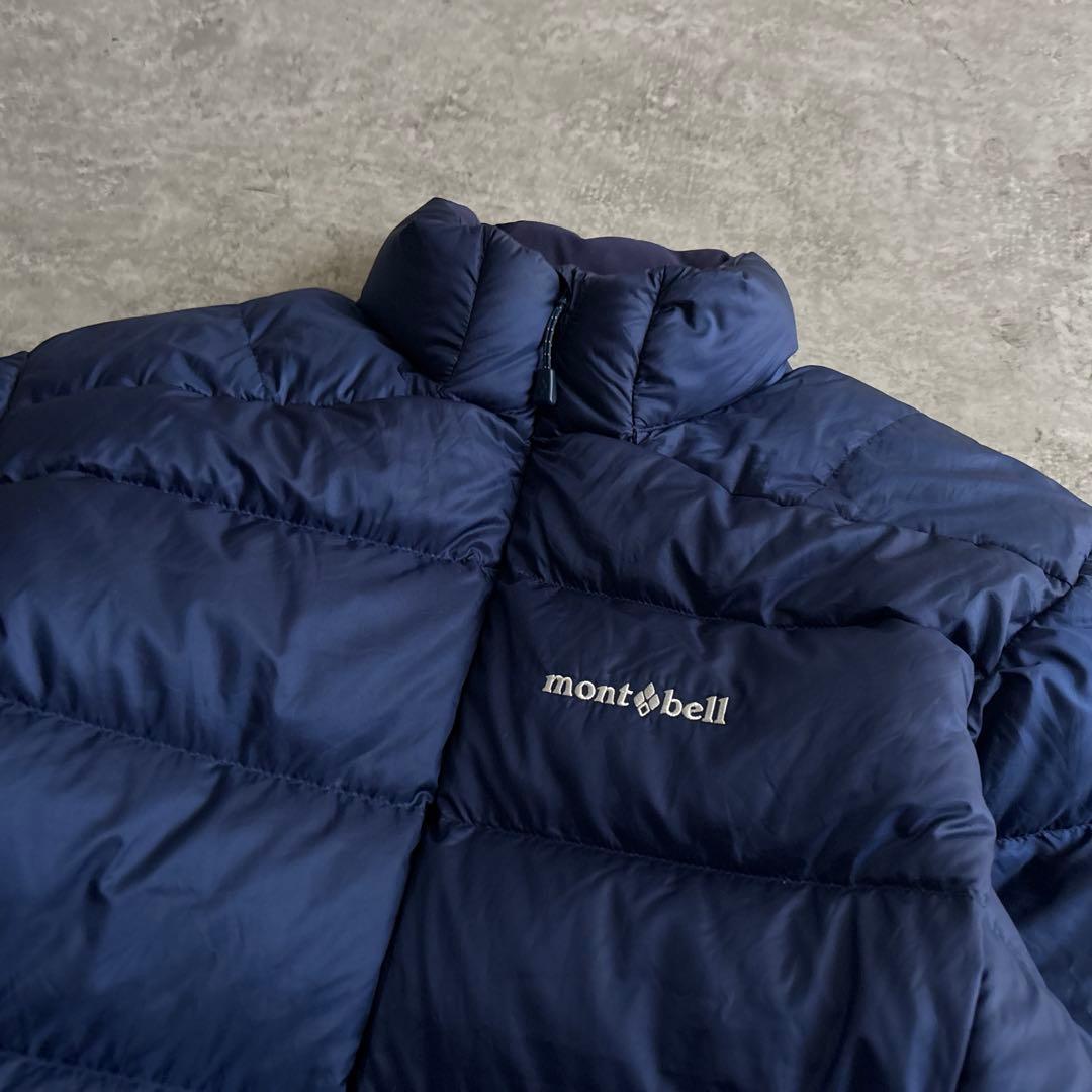 montbell モンベル【M】ライトアルパイン ダウンジャケット ネイビー