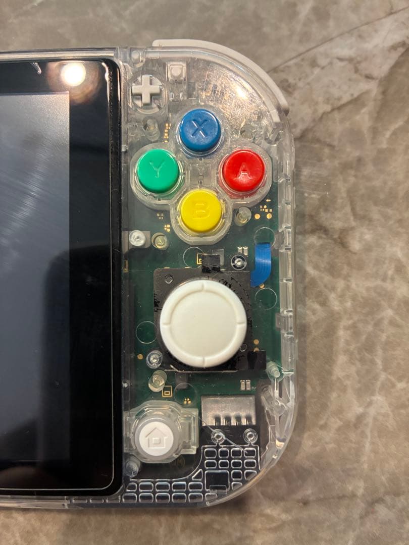 Nintendo Switch Lite カスタム品　クリア 本体