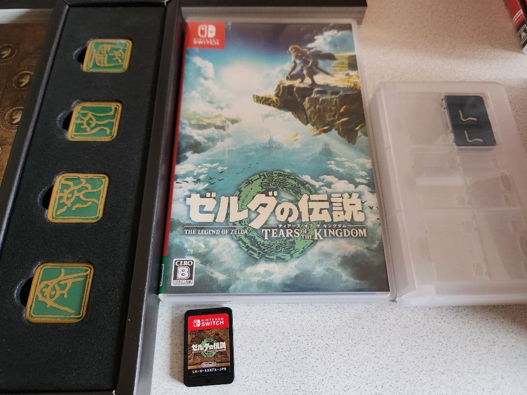 【動作良好】ゼルダの伝説 ティアーズオブザキングダム コレクターズエディション