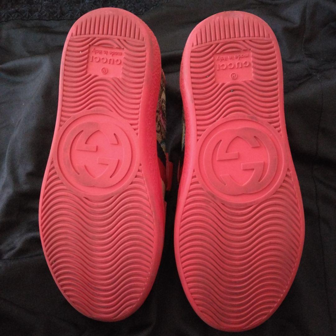 【美品】GUCCI キッズ　スニーカー　27(17.5～18)