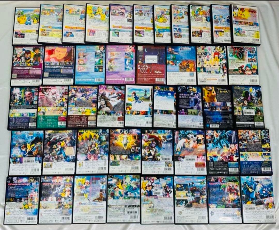 ポケモン　DVD 44本セット　ピカチュウ 劇場版　スペシャルアニメ