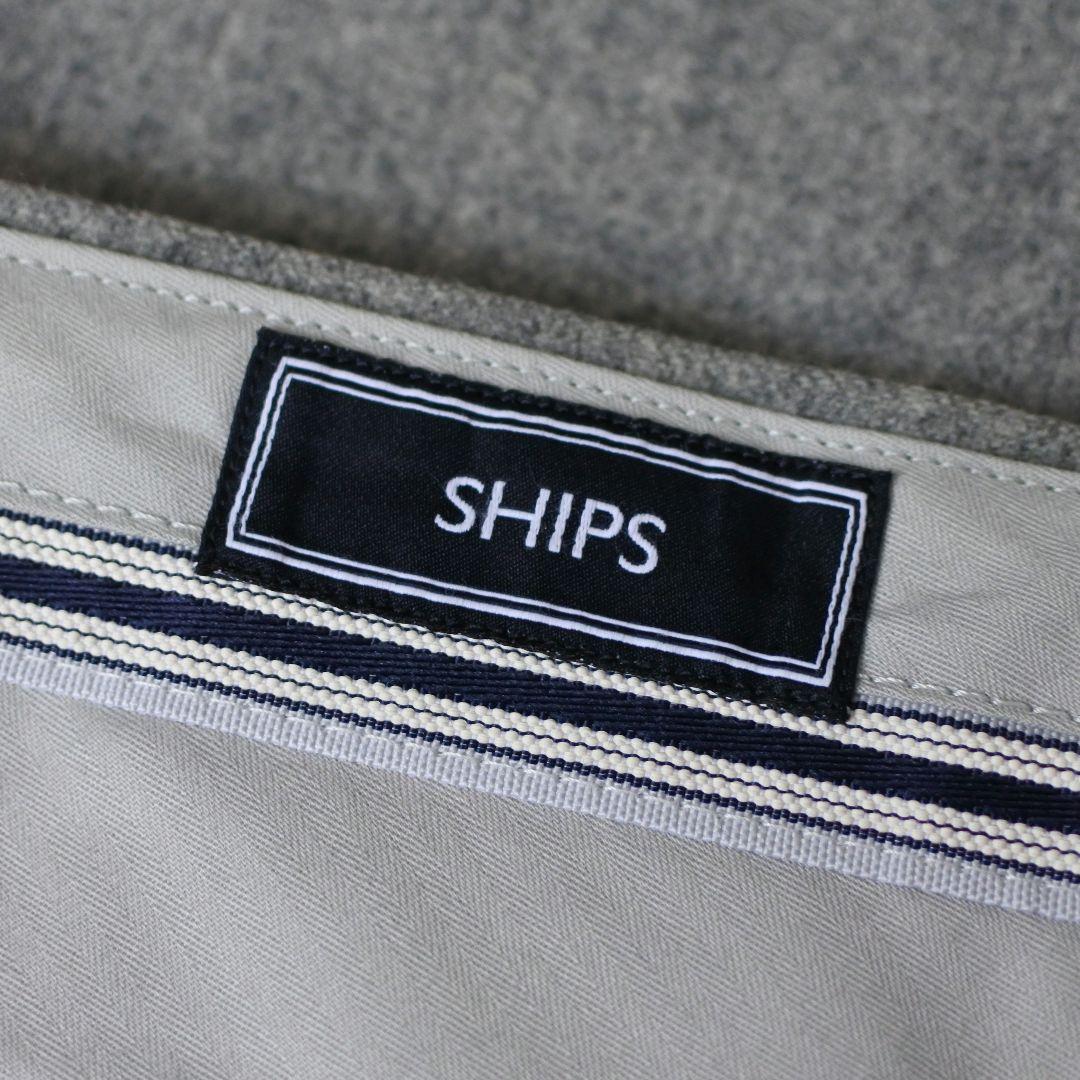 【美品】SHIPS カノニコ ウールスラックス