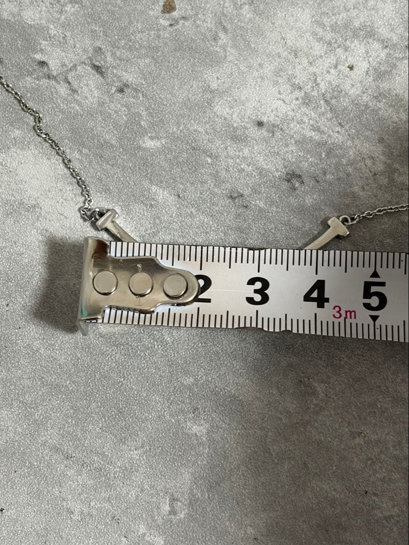 Tiffany& Co. ティファニー ネックレス スマイル ホワイトゴール