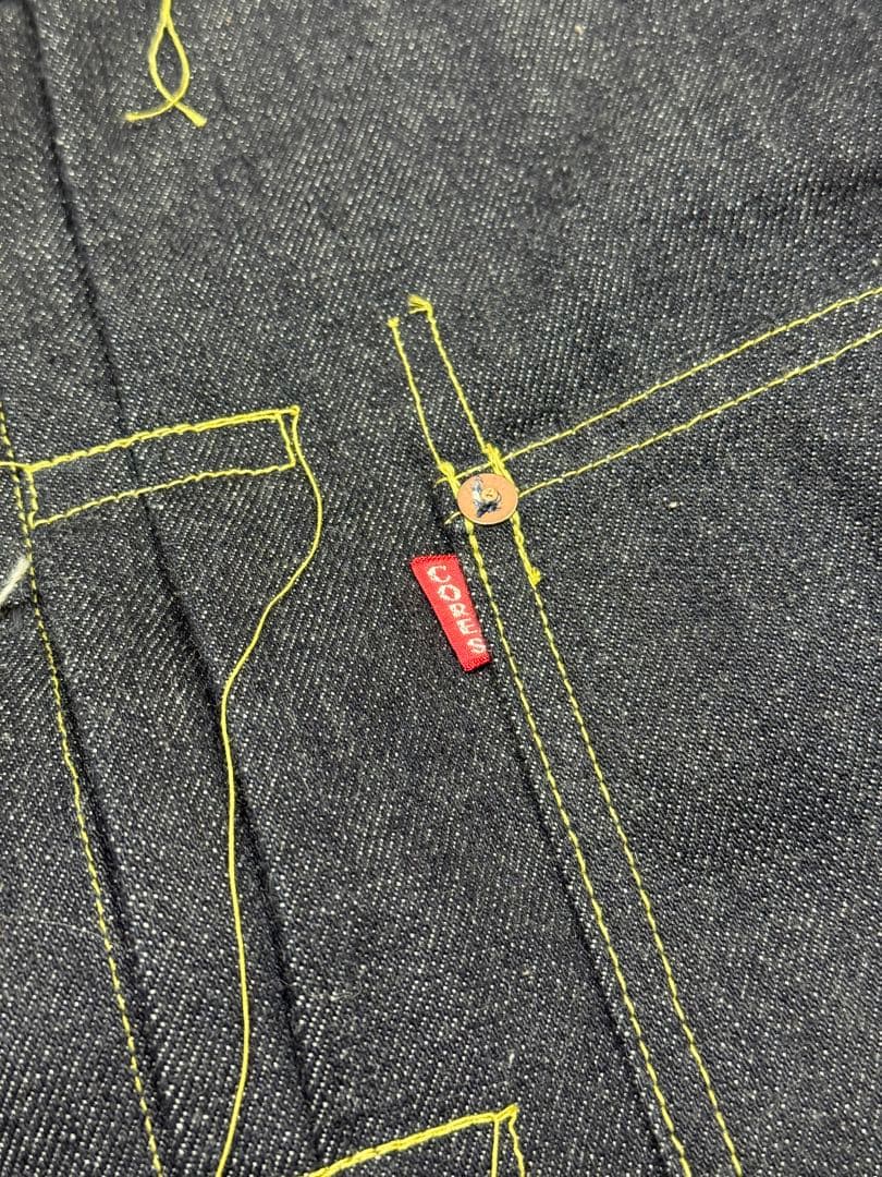 希少FOURDEN MFG.×CORE106 大戦デニムジャケット　サイズ46