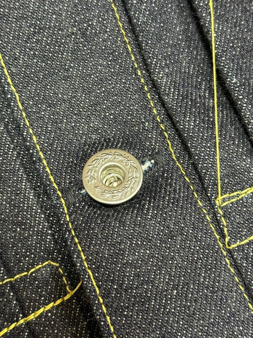 希少FOURDEN MFG.×CORE106 大戦デニムジャケット　サイズ46