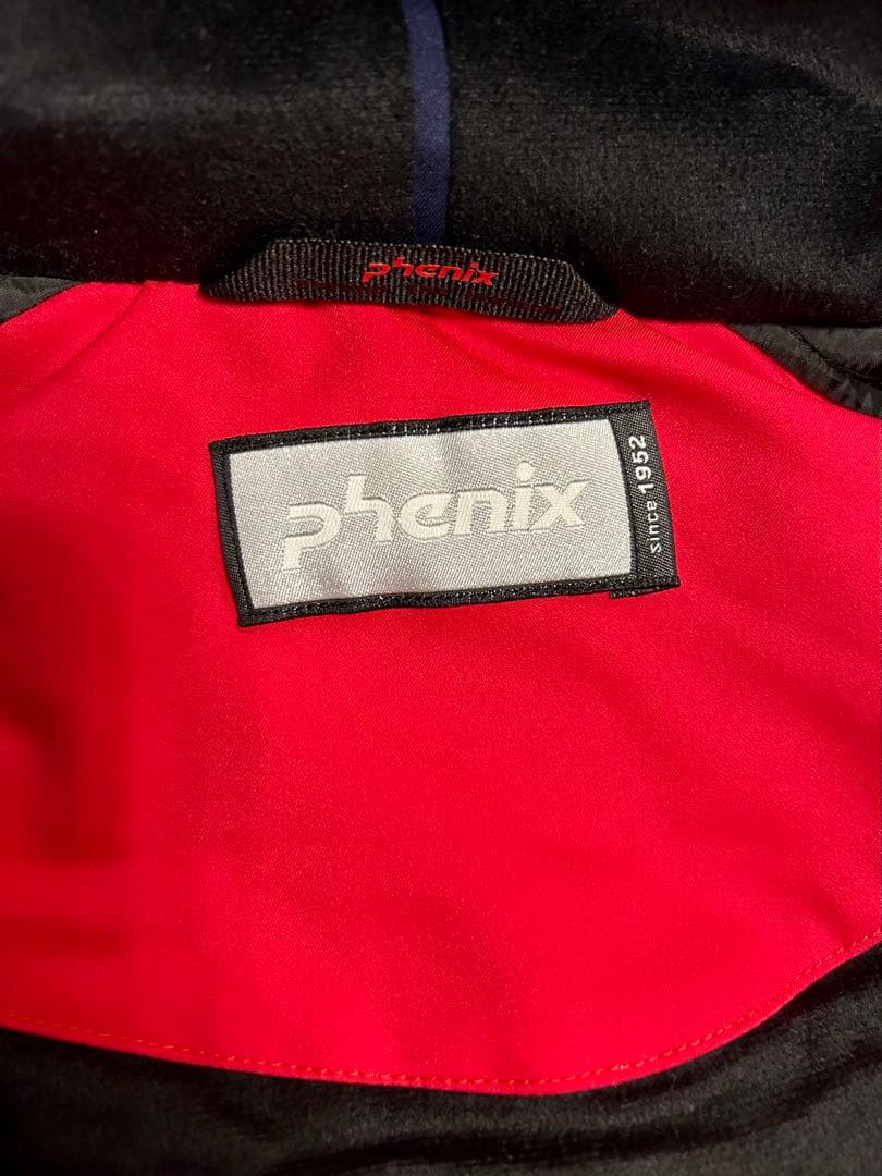 【12/6まで限定値下げ】phenix フード付きスキーウェア 女性用 レッド