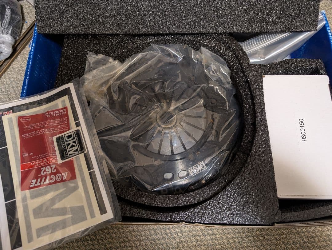 yuzukiゴルフ7R DKM クラッチキット未使用　VW MQB