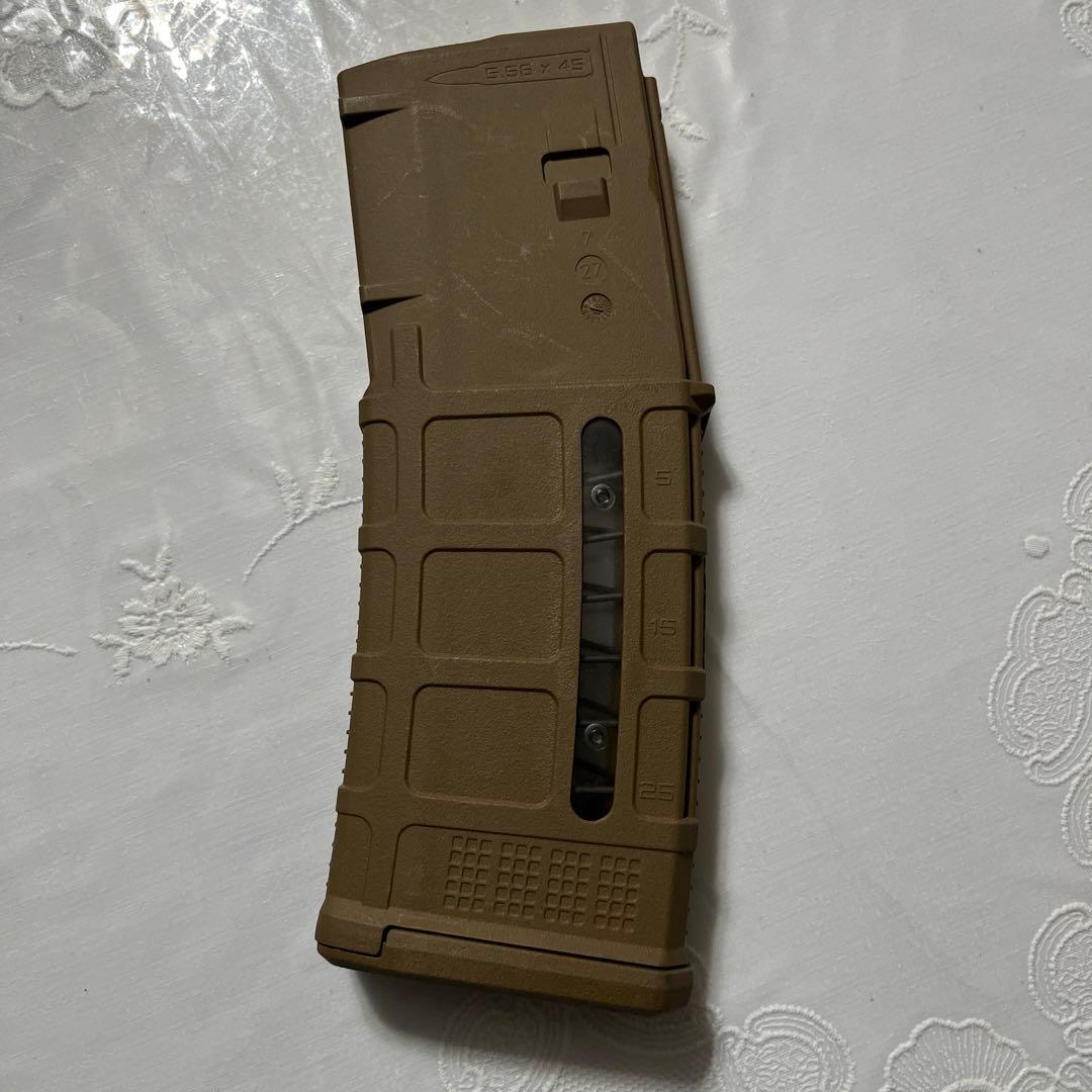 米軍MAGPUL P-MAG 30 FDE マガジン　カート2本付き