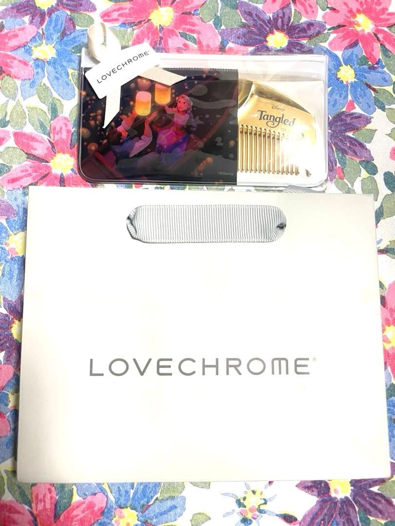 ★新品★ラブクロム ディズニー ラプンツェル K24GPツキ ゴールド コーム