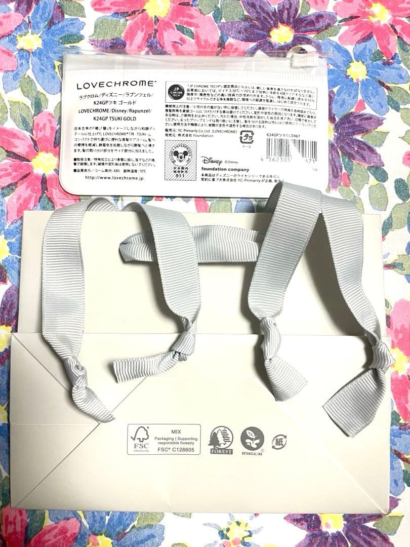 ★新品★ラブクロム ディズニー ラプンツェル K24GPツキ ゴールド コーム