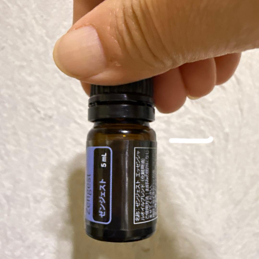 ドテラエッセンシャルオイル 5本セット レモン ゼンジェスト ペパーミント5ml