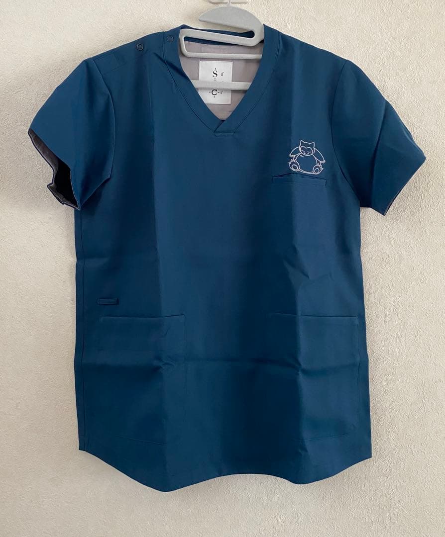 ポケモン　クラシコ　スクラブ　カビゴン　上下セット