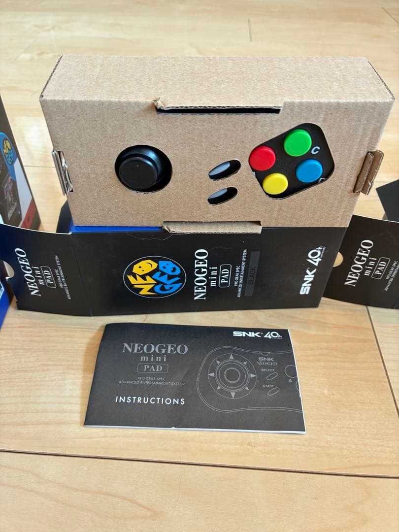 【備品】ネオジオミニ&PAD ＋【未開封】PADセット