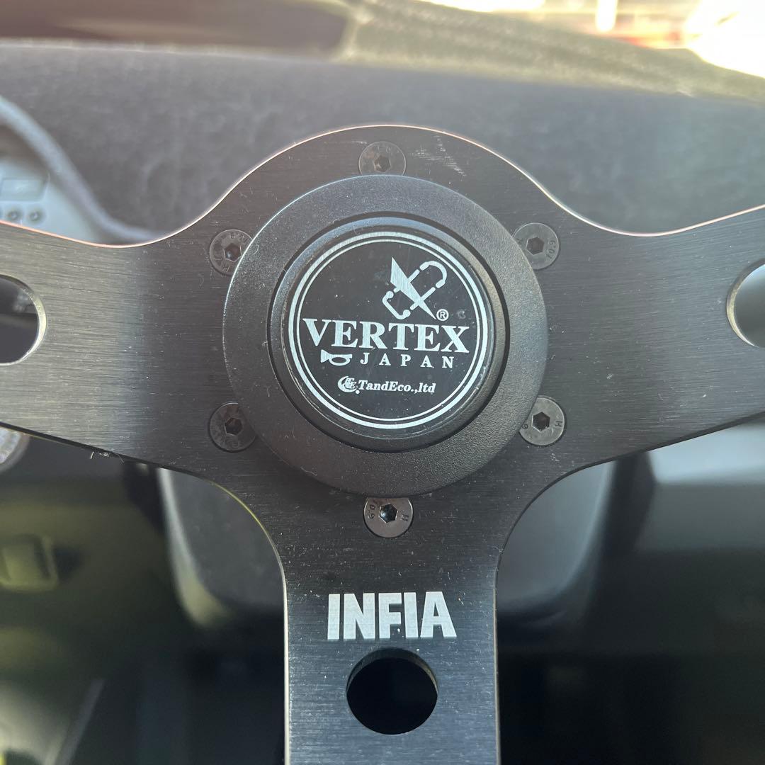 最終値下げ社外ステアリング VERTEX Hai DUDU コラボ ステアリング