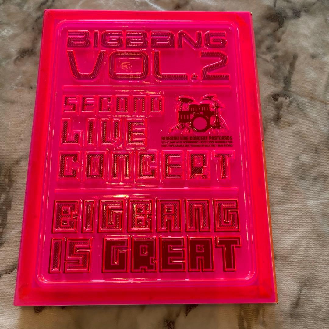 BIGBANG VOL.1 & VOL.2 postcard DVD セット