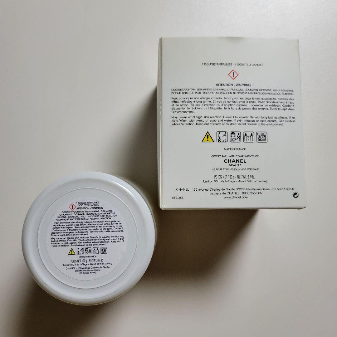 CHANEL　ノベルティ　キャンドル