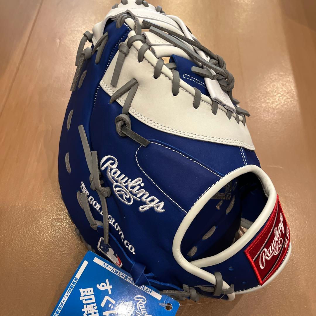 新品 値下げ中ローリングス軟式ファーストミット ドジャース
