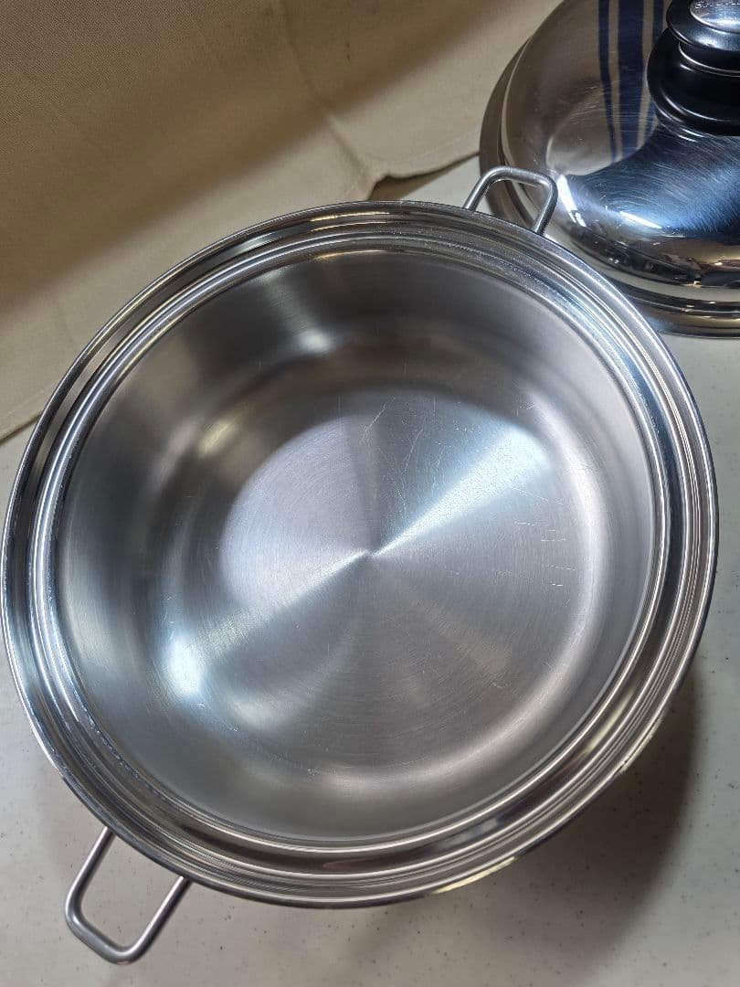 サラダマスター　 ステンレスフライパンスキレットS　 ■中古■
