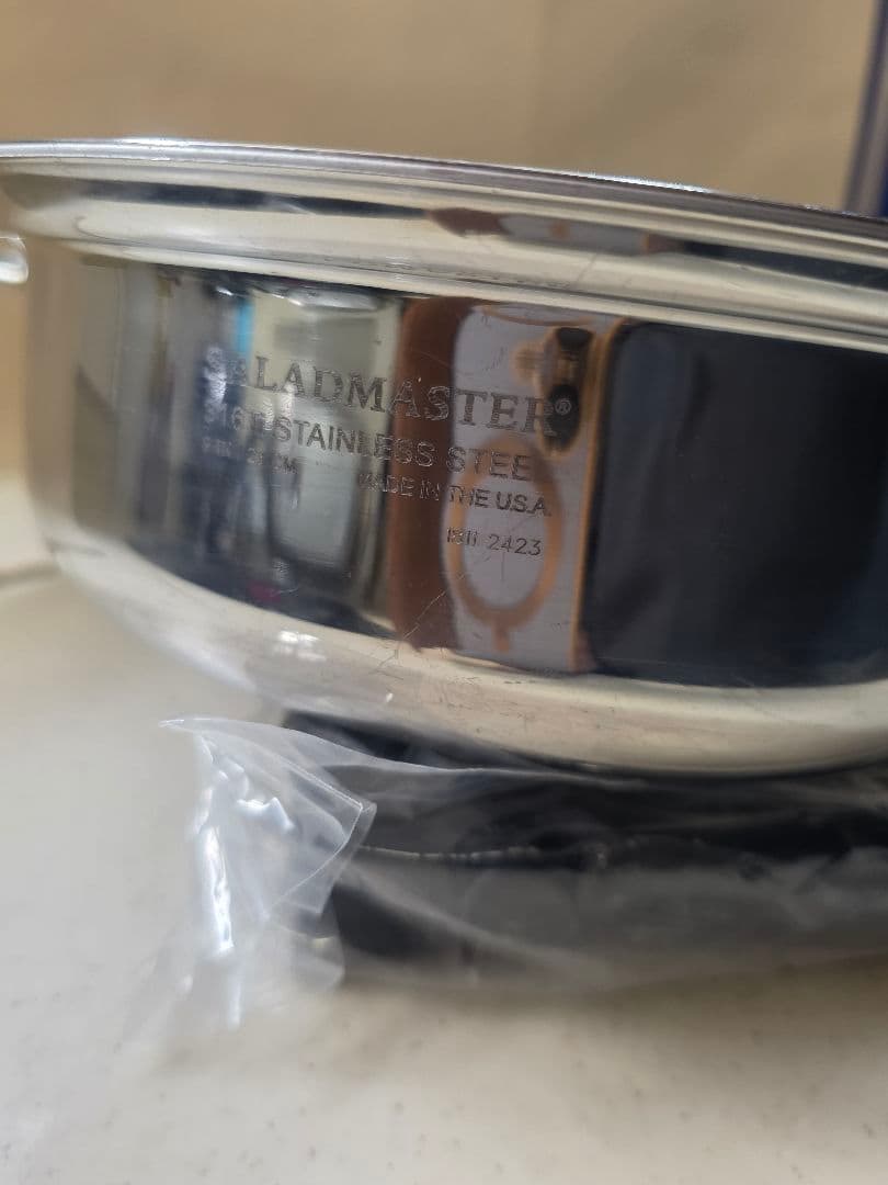 サラダマスター　 ステンレスフライパンスキレットS　 ■中古■