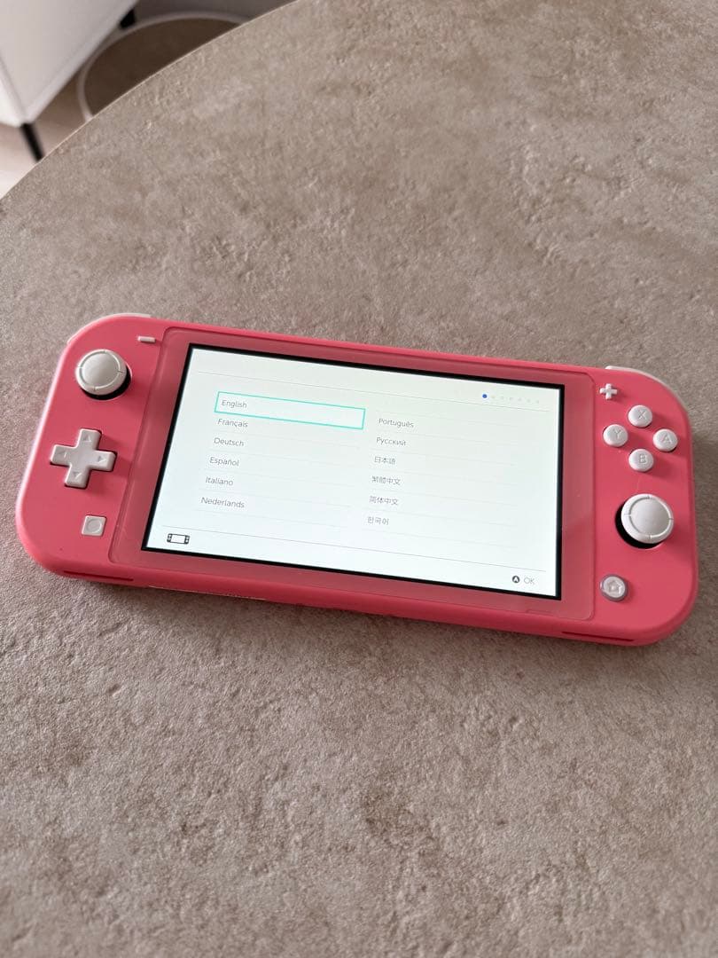 Nintendo Switch Lite ピンク　美品　動作確認済み
