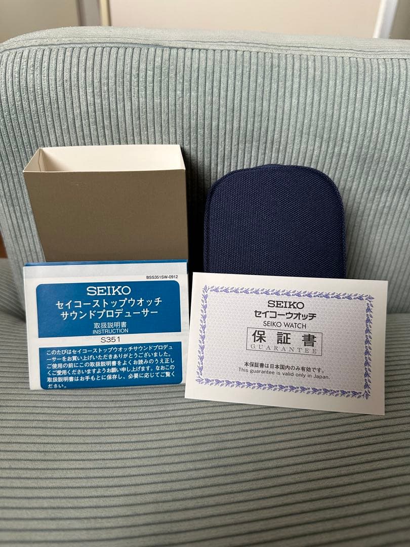 SEIKO SANDRODUCER デジタルストップウォッチ