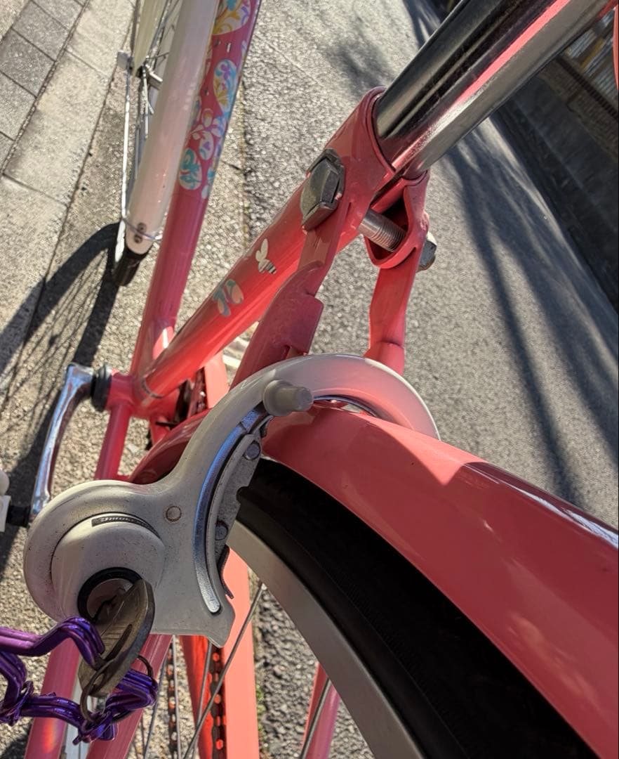 美品★ブリヂストンBRIDGESTONE シティーサイクル 子供用 24inch