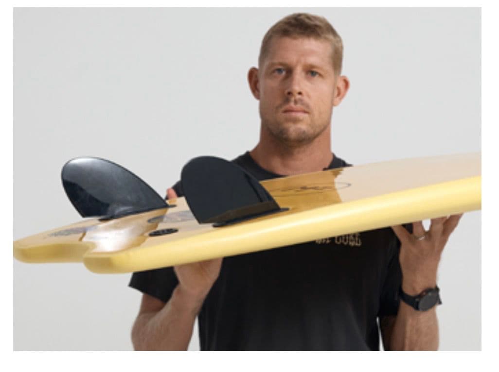 MF ソフトボード　twinturbo ツインフィン　サーフボード　fcs2