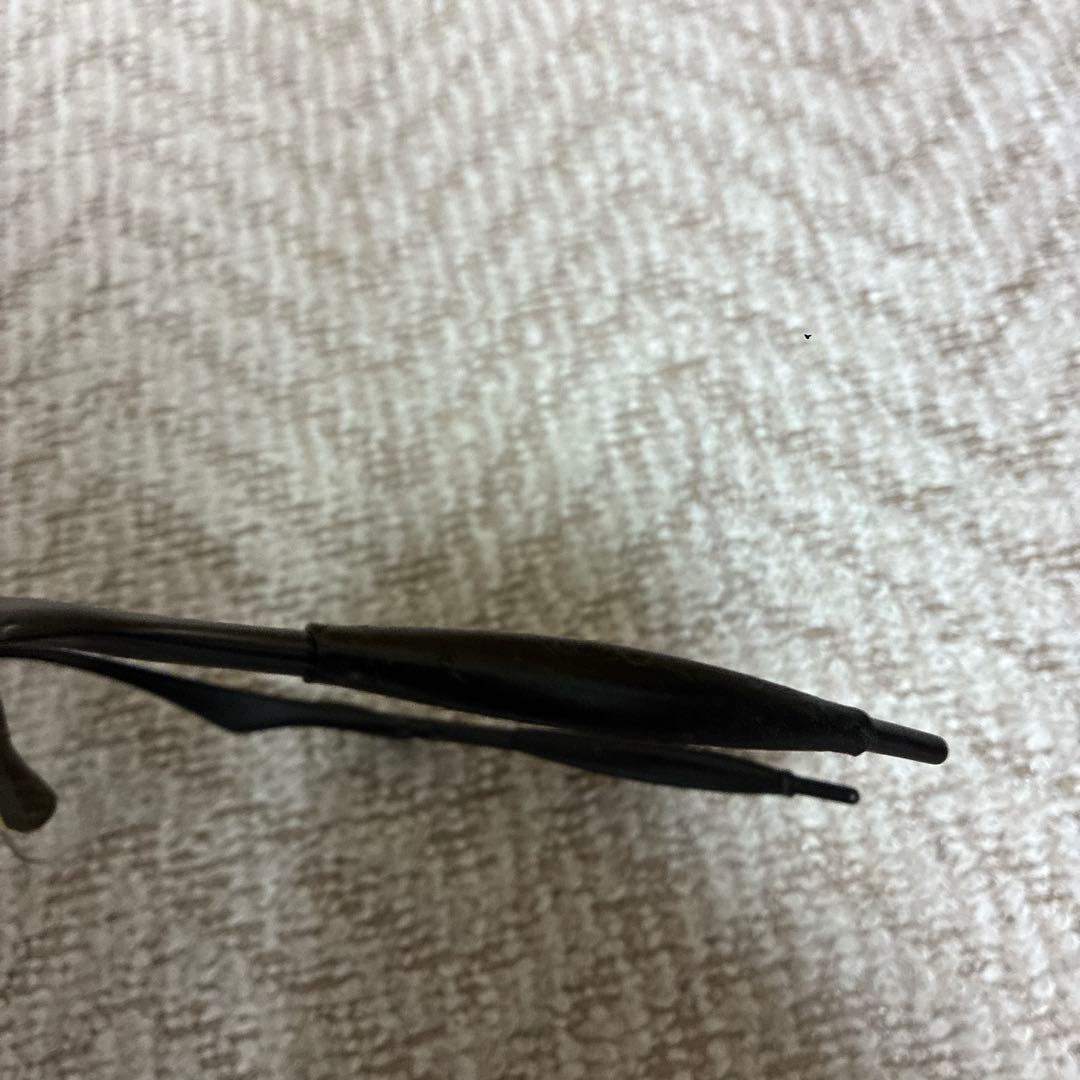 スポーツメガネ ブラック クリアレンズ