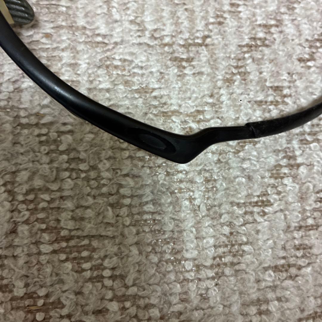 スポーツメガネ ブラック クリアレンズ