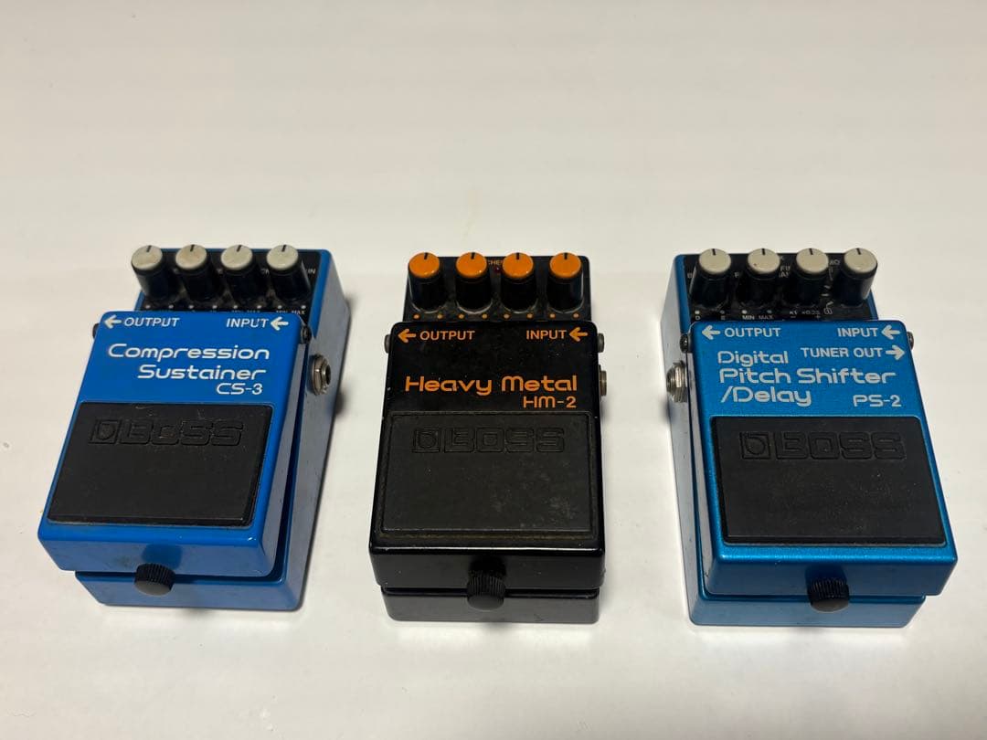 BOSS エフェクター 3種