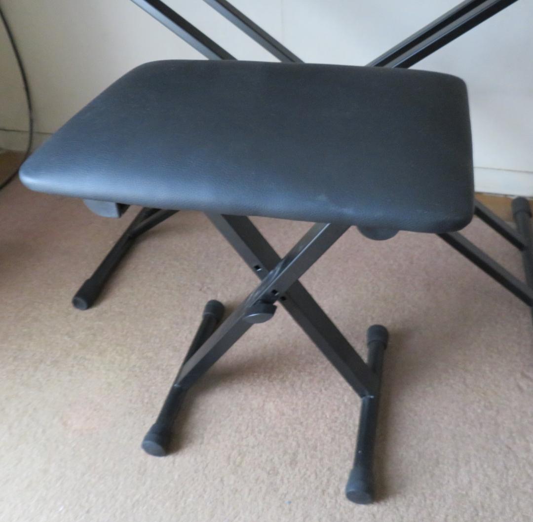 【直接引取】電子ピアノ KORG B2 + スタンド + 椅子 + ヘッドホン他