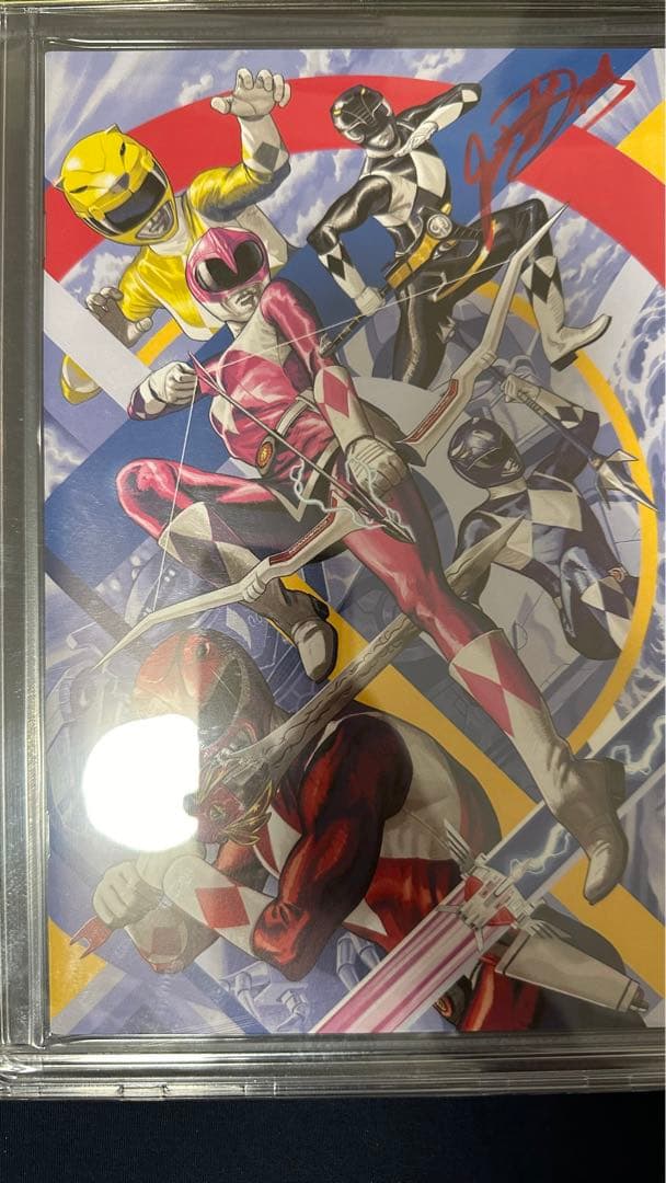 ジェイソン・デビッド・フランク氏 直筆サイン パワーレンジャー　#1 アメコミ