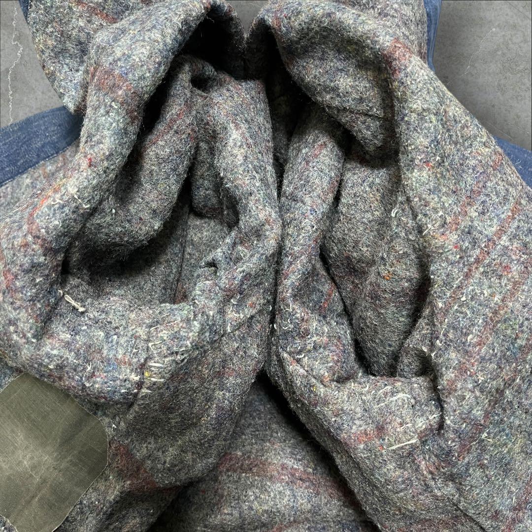 70s ラングラー ブランケット カバーオール ボロ 襤褸 ビンテージ