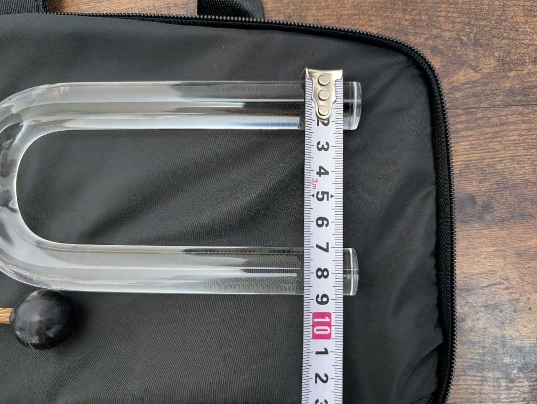 音叉 水晶 528hz　クリスタルチューナー　癒し 大型