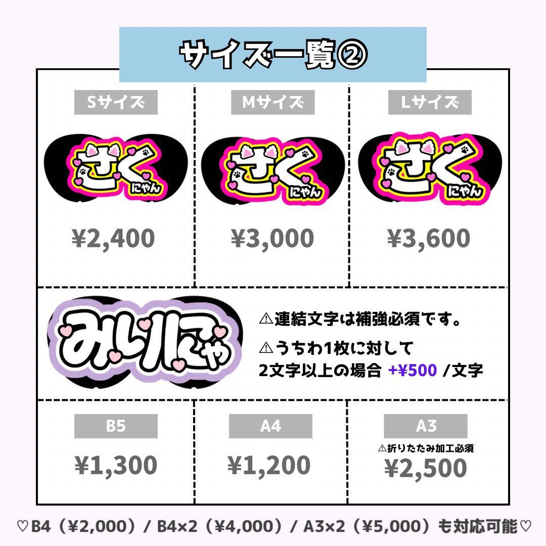 まる【プロフ必読】ページ♡ネームボード うちわ文字 連結文字 オーダー