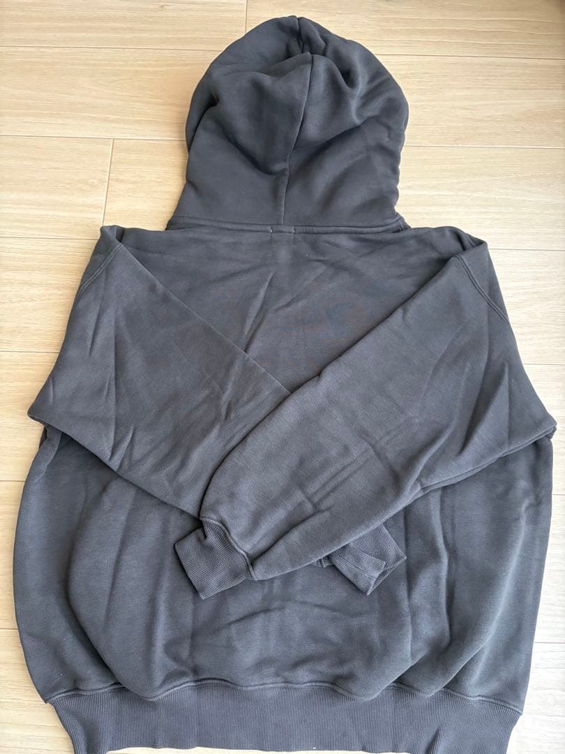 【searoomlynn】VolumeSweatフーディーウォッシュブラック