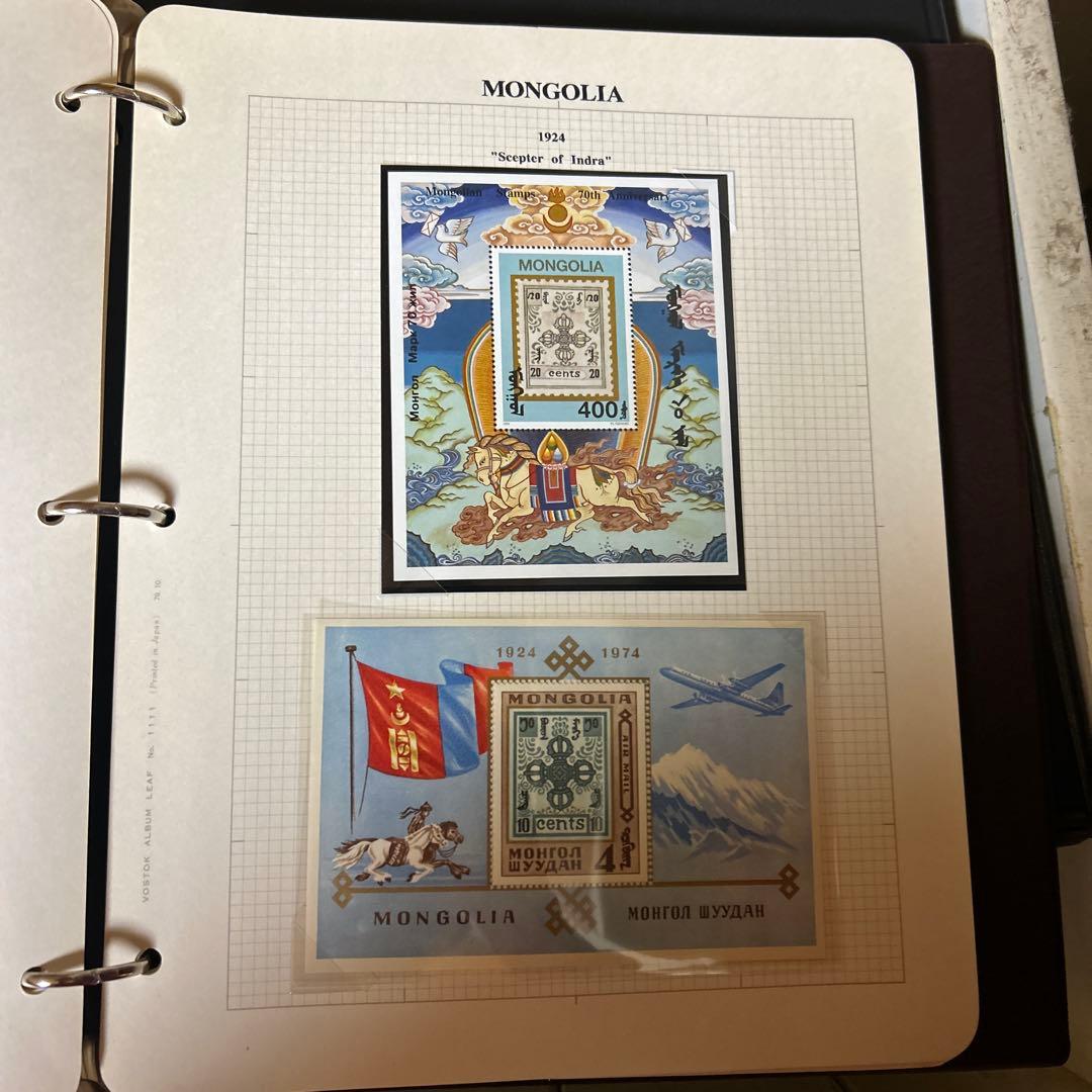 切手コレクション（グアテマラ・ガイアナ・ジャマイカ）