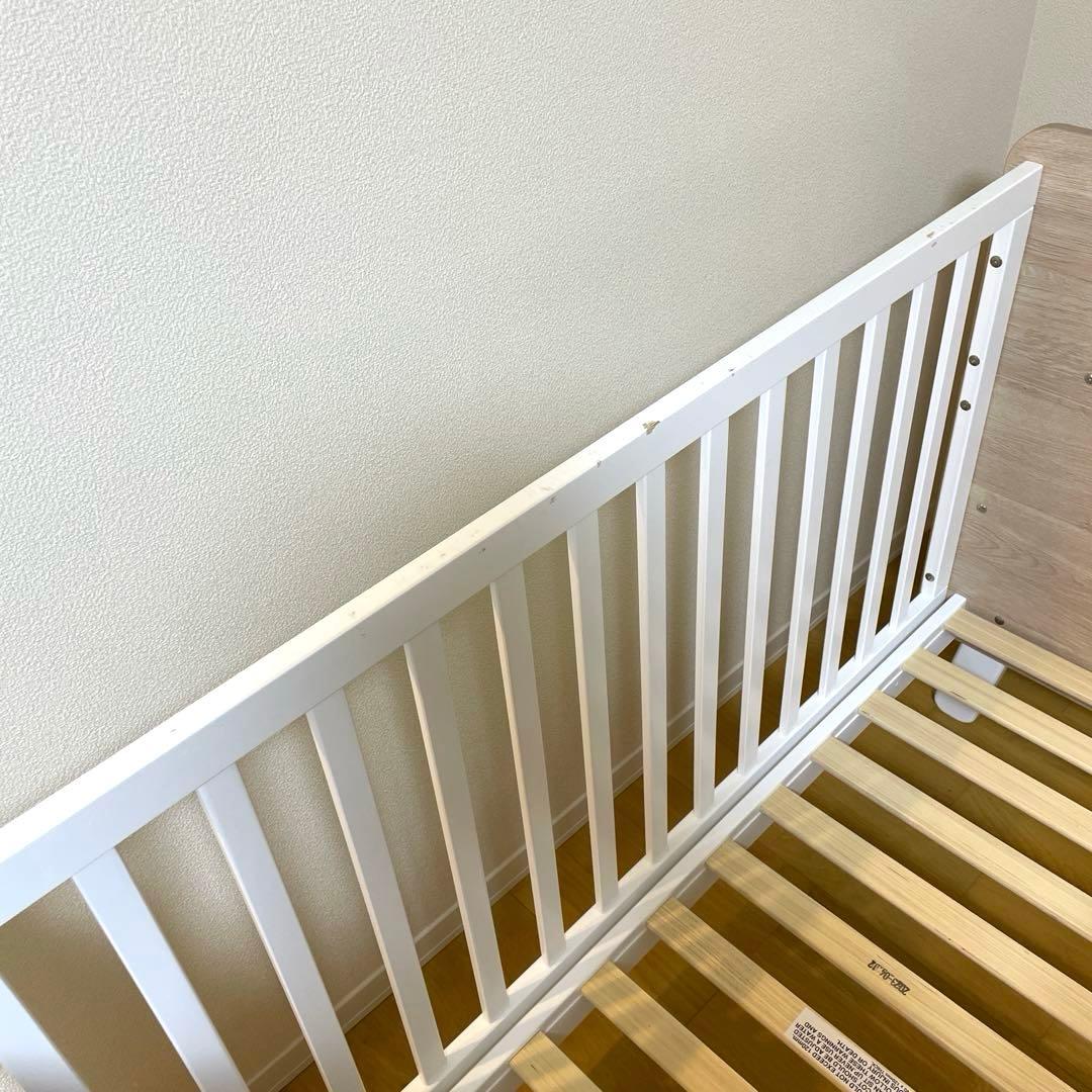 Boori ブーリ 3in1 ベビーベッド ナッティ フレームのみ