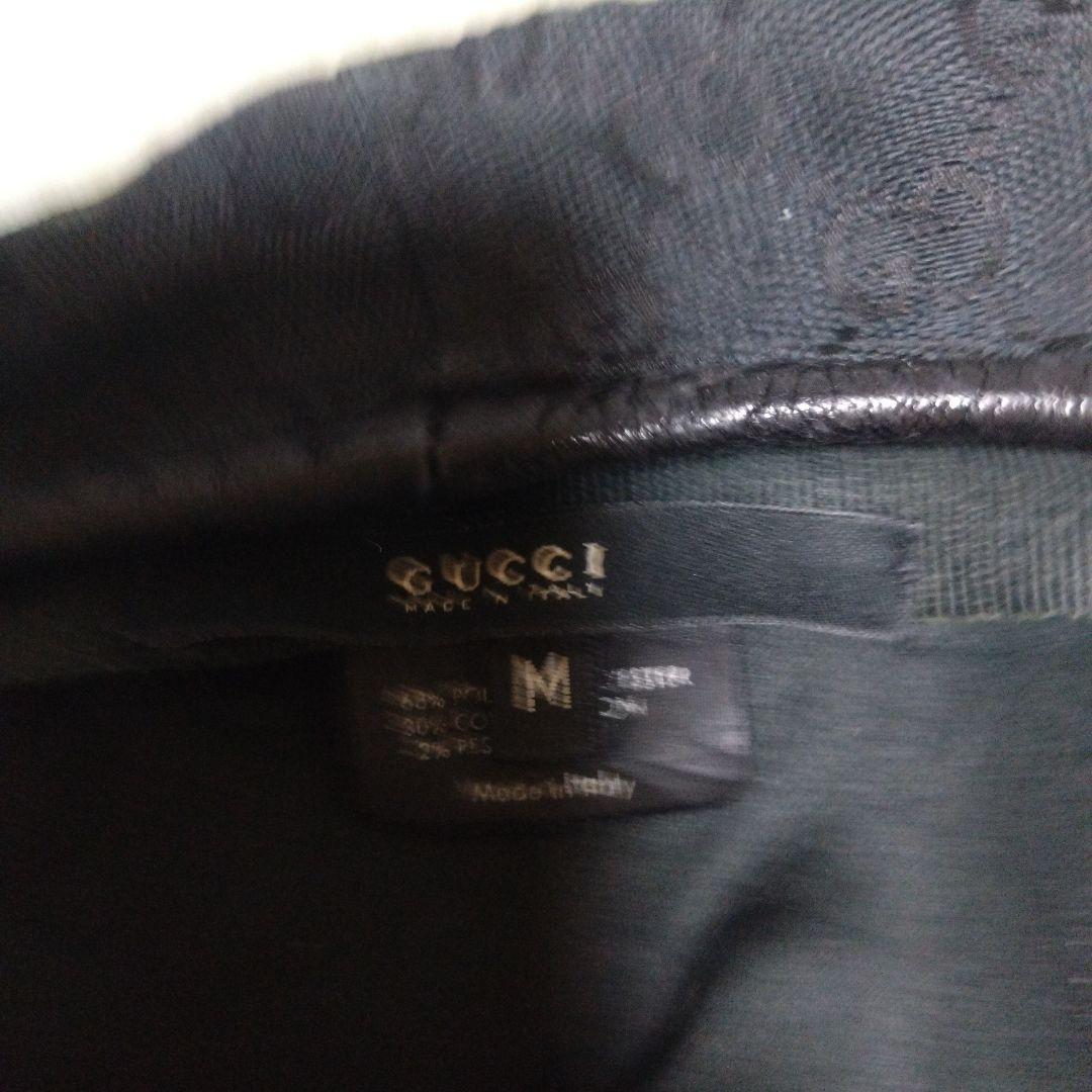 GUCCI GGキャンバス　ベレー帽 グッチ 帽子