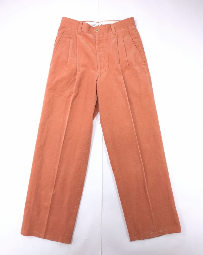 パーリーゲイツ「PEARLY GATES」フロントタック コーデュロイパンツ　２